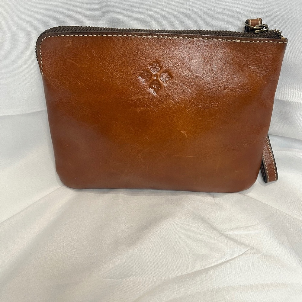Patricia Nash leather wristlet
